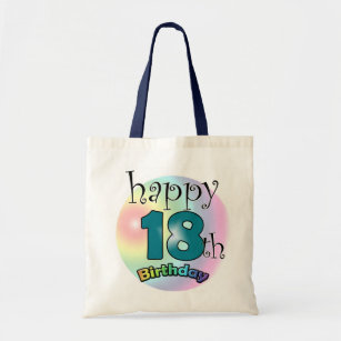 Happy 18th Birthday Tote Bag