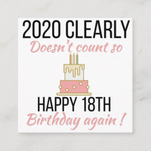 Happy 19th Birthday, Funny 19th birthday card