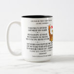 Happy 1st Birthday as my Mummy With Baby Giraffe Two-Tone Coffee Mug<br><div class="desc">On Your First Birthday as my Mummy I've been your little boy for such a short while but I hope you know... ... when you look at me. I see your love. when you cuddle me. I feel your love & when you talk to me. I hear your love for...</div>