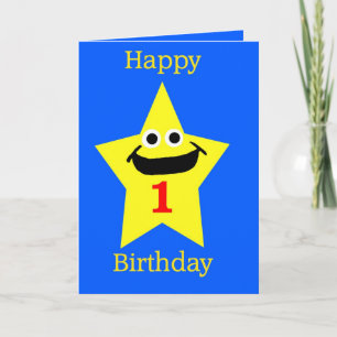 Happy 1st Birthday Card