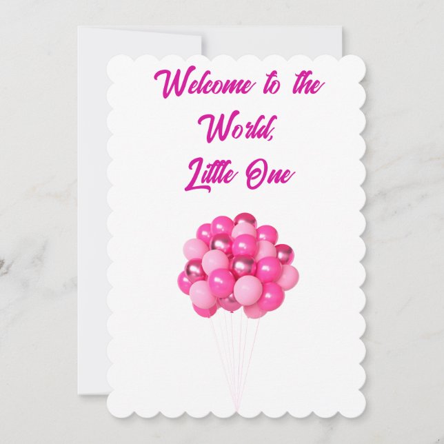 Happy 1st Birthday Card (Front)