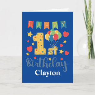 Happy 1st Birthday Card
