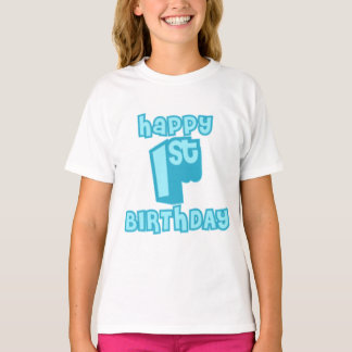 Happy 1st Birthday Celebration – Cute birthday  T-Shirt