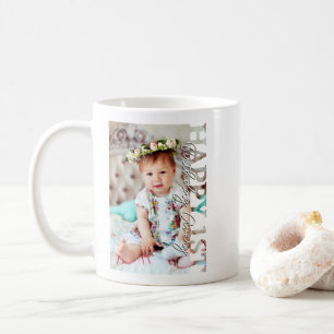Happy 1st Birthday Photo college Coffee Mug
