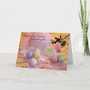 Happy 1st Easter Granddaughter Holiday Card