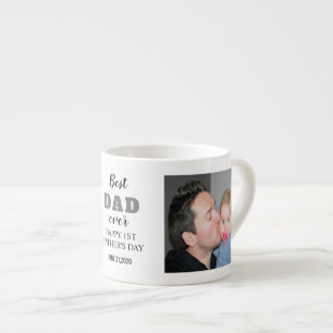 Happy 1st Father's Day 20XX Best Dad Ever Espresso Cup