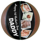 Happy 1st Father's Day Keepsake Basketball