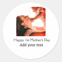 Happy 1st Mother's Day best mum ever add photo nam