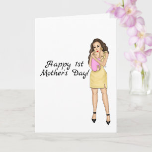 Happy 1st Mother's Day Card