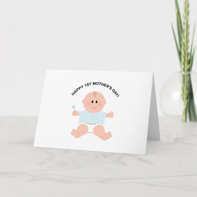 Happy 1st Mother's Day card (Front)