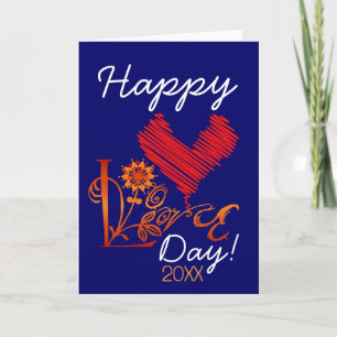 HAPPY 2009 LOVE DAY Card