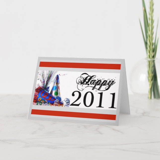 Happy 2011 holiday card (Front)