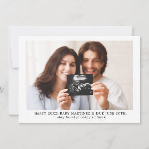 Happy 2021! New Year Pregnancy Photo Announcement