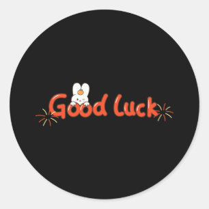 Happy 2023  221 classic round sticker