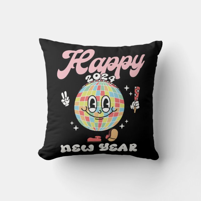 Happy 2024 cushion (Front)