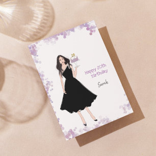 Happy 20th birthday, fashion,  holiday card