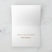 Happy 20th birthday, worried lab card (Inside)