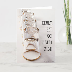 Happy 21st Birthday Card