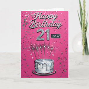 Happy 21st Birthday Card