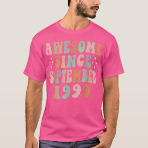 Happy 23rd Birthday 23 Year Old Awesome Since Sept T-Shirt