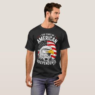 Happy 250th Anniversary America 4th of July T-Shirt