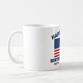 HAPPY 250TH BIRTHDAY USA COFFEE MUG