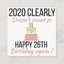 Happy 25th Birthday, Funny 25th birthday card | Zazzle