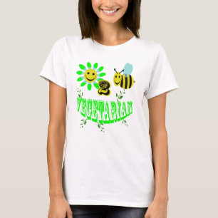 happy 2 bee vegetarian T-Shirt