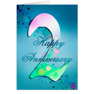2nd anniversary cards invitations zazzle co uk 2nd anniversary cards invitations zazzle co uk