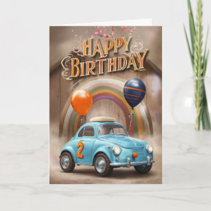 Happy 2nd Birthday Card