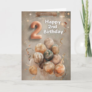 Happy 2nd Birthday Card
