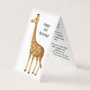 Happy 2nd Birthday - Children's Card