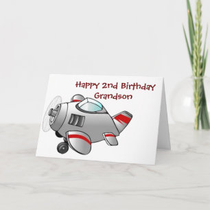 **HAPPY 2nd BIRTHDAY TO OUR GRANDSON** Card