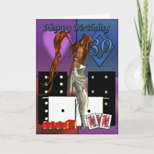 Happy 30th Birthday to a beutiful deva Card