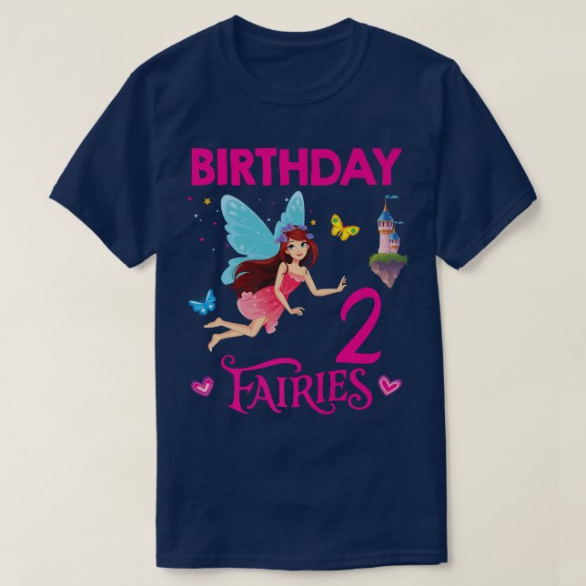 Happy 3th Birthday Girl Birthday Party 3 years old T-Shirt (Design Front)