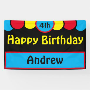 Happy 4th Birthday Andrew Banner