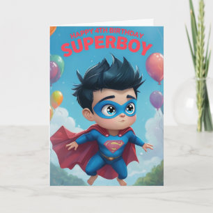 Happy 4th Birthday Card