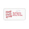 Happy 4th of July Address Return Labels (Red)