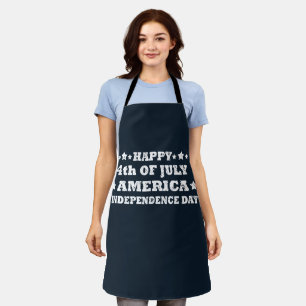 Happy 4th of july America Apron