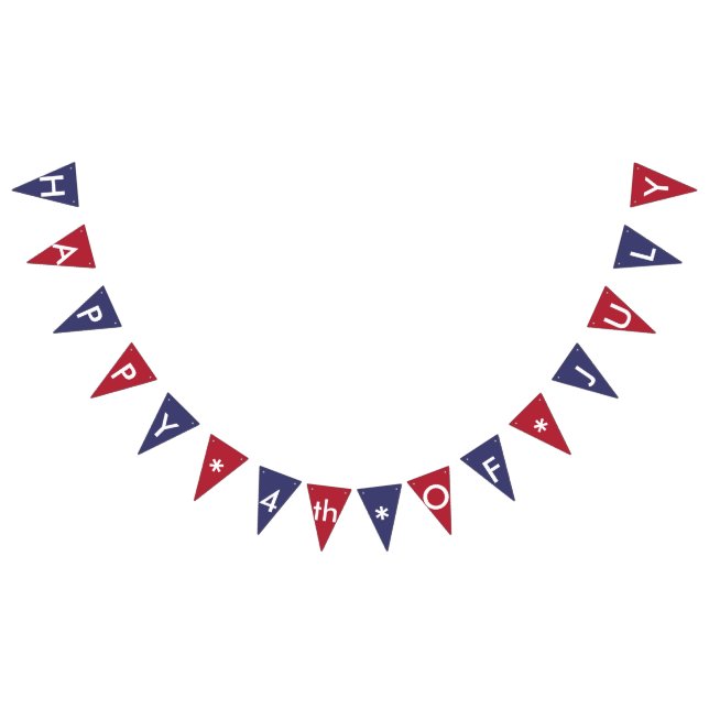 Happy 4th of July American Flag Colours Party (All)