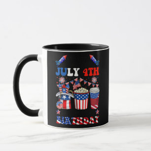 Happy 4th Of July And Yes It's My Birthday Mug