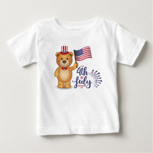 Happy 4th of July Baby T-Shirt