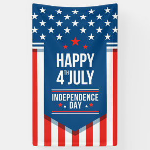 Happy 4th of July Banner