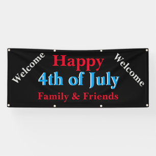 Happy 4th of July Banner