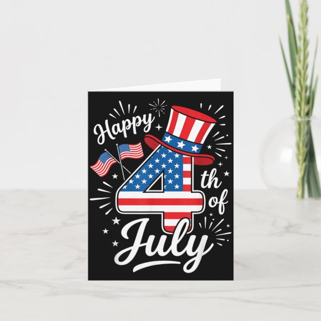 Happy 4th of July Card (Front)