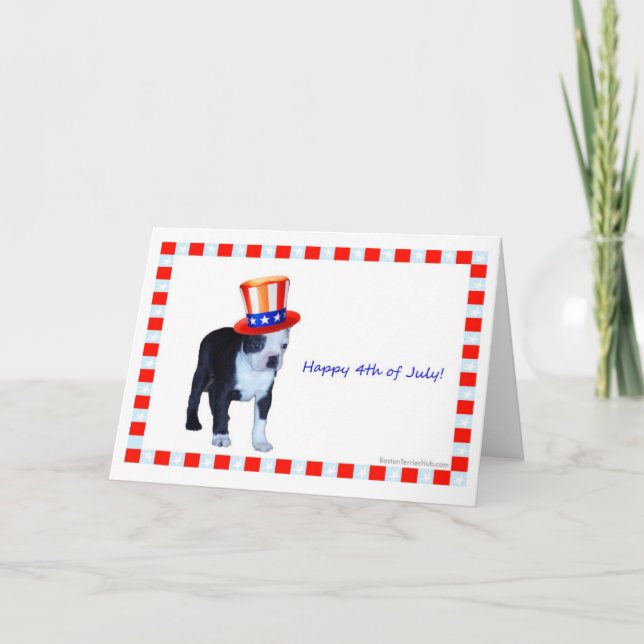 Happy 4th of July Card (Front)