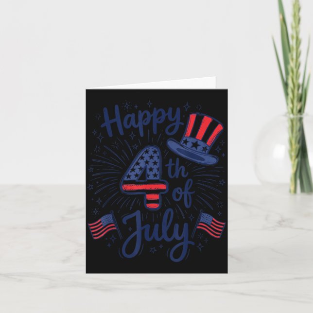 Happy 4th of July Card (Front)