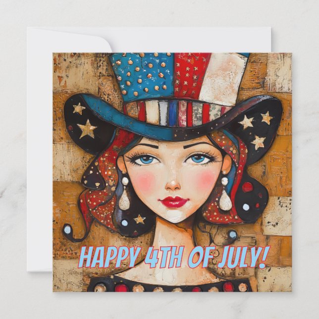 Happy 4th of July Card (Front)