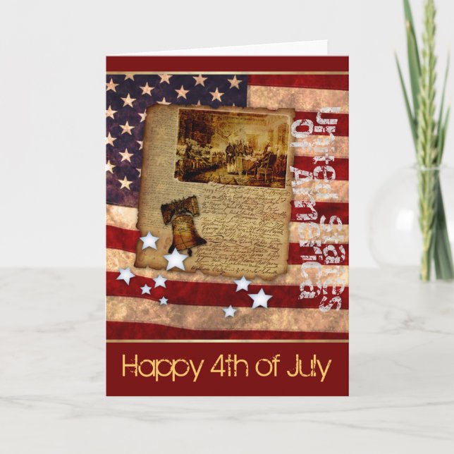 Happy 4th of July Card (Front)