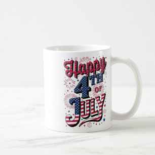 Happy 4th Of July Coffee Mug